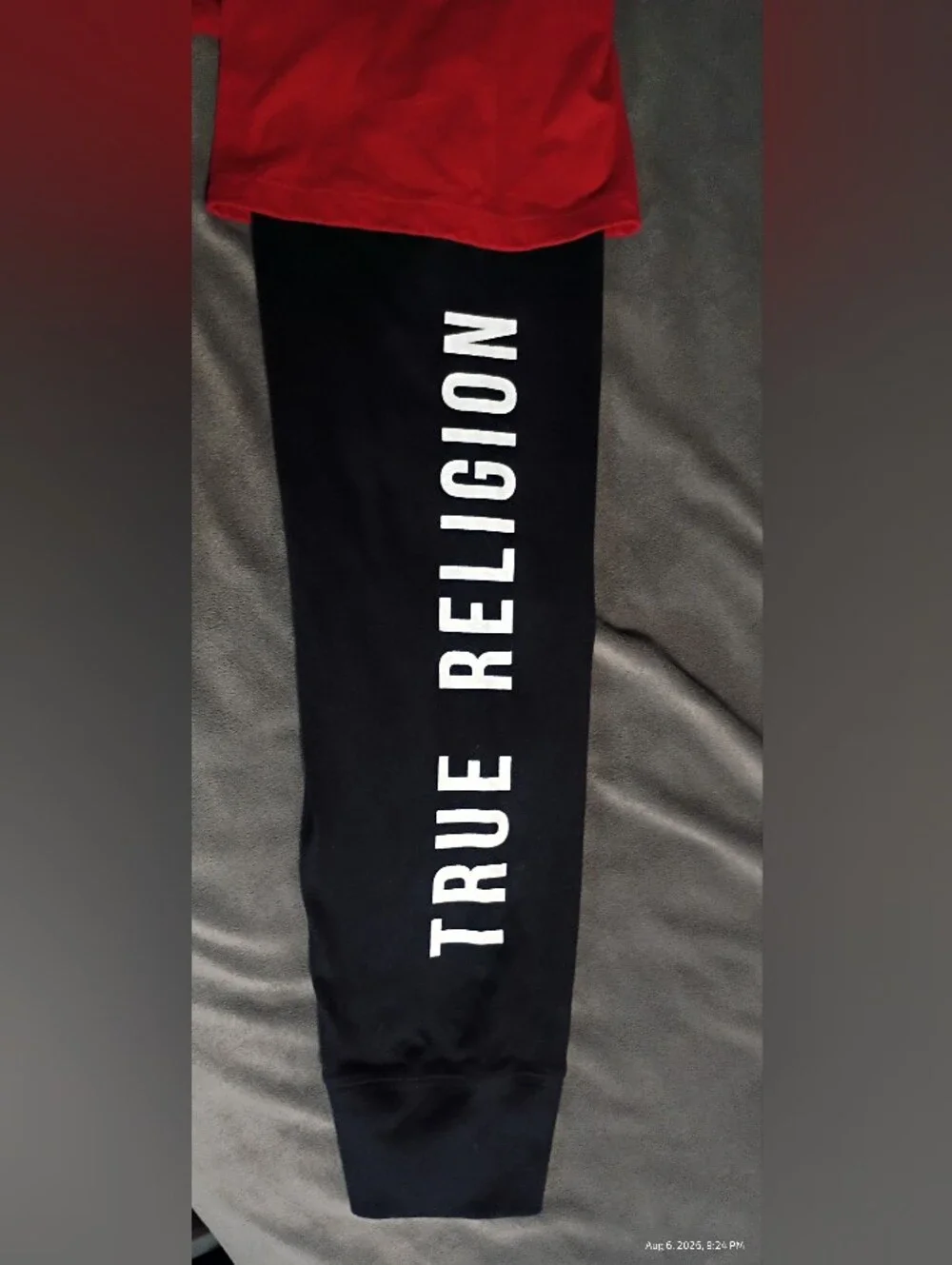 True Religion Ruby Red Henley